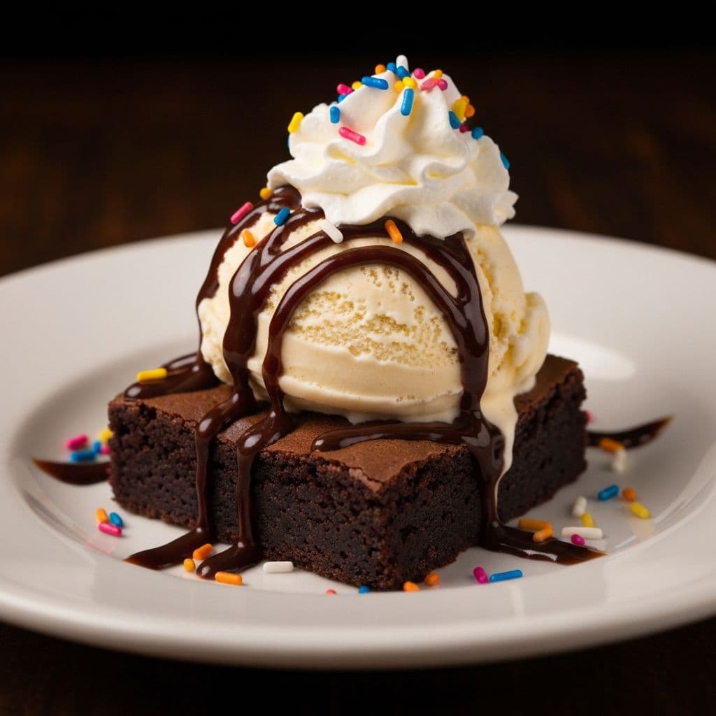 Brownie Sundae